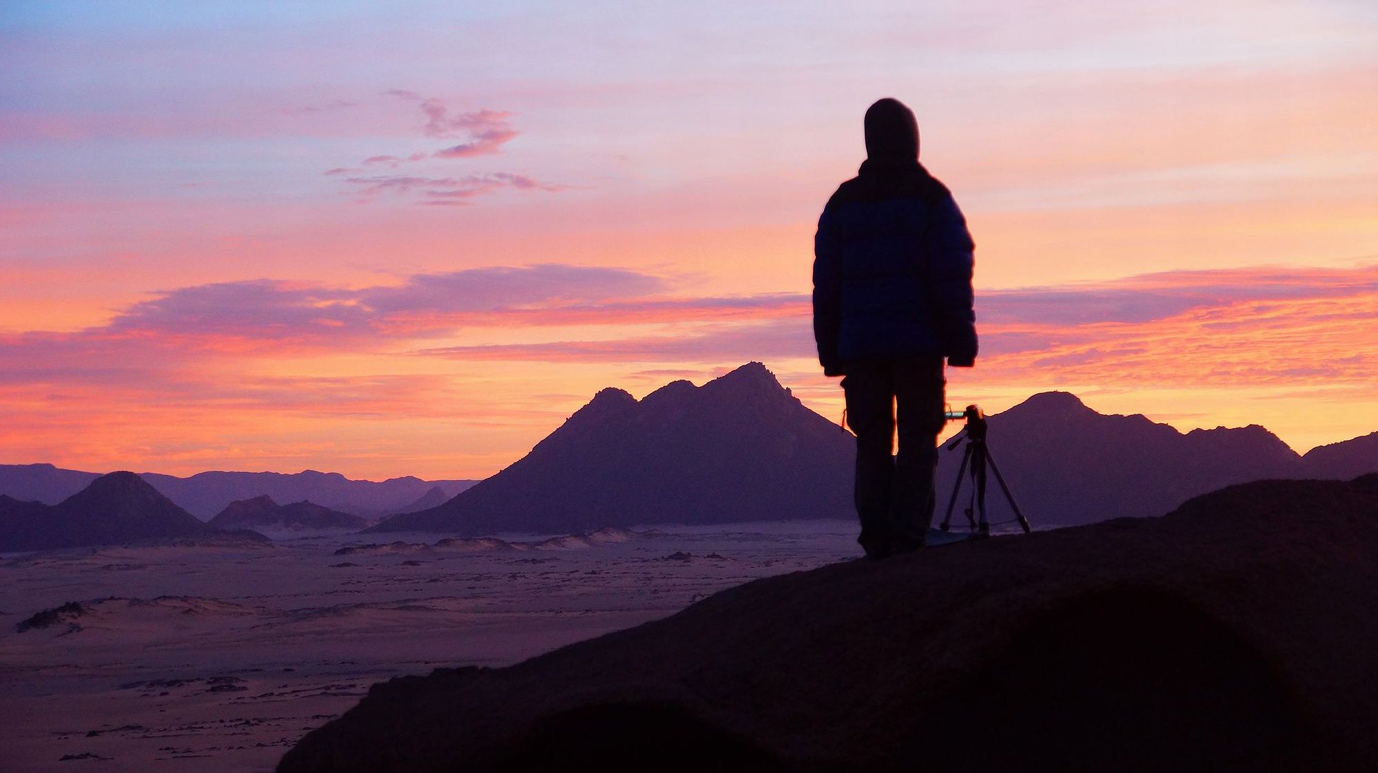 Рассвет над Сахарой