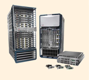 Компания Cisco представила на рынок целое семейство (Nexus) специализированных коммутаторов для ЦОДов