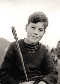 В горах Гштада, 1966 г.